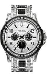 Bulova Men's Crystal Bracelet watch #98C005