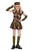Girls Army Brat Halloween Costume Size Large 12-14