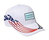 I'm not a math teacher but I play one on TV Adult USA Flag Racing Flame Hat / Cap