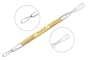 Suvorna Ador Gold Plated Whitehead Cleaner / Acne Remover & Comedone Extractor