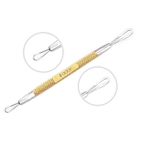 Suvorna Ador Gold Plated Whitehead Cleaner / Acne Remover & Comedone Extractor