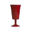 Red Cup Living Wine Reusable Cup, 8-Ounce, Red