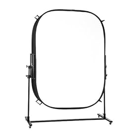 Fotodiox Pro 5'x7' Highkey Background, for Comet CB25H Flash Head, CAX-32HS, CAX-64HS, CB-25, CT-W 800 W/S, CT-W400 W/S Strobe Flash Light, Backdrop, Soft Bank, Softbox Wall