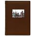 Old Town BONDED LEATHER PHOTO ALBUMS (2 Pack) Brown (Holds 300 6x4 photos)