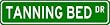 TANNING BED Street Sign ~ Custom Aluminum Street Signs