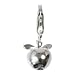 SilberDream Charm apple, 925 Sterling Silver Charms Pendant with Lobster Clasp for Charms Bracelet, Necklace or Charms Carrier FC3109
