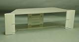 Gusdorf Collectoin TV Stand 60" in Silver Finish By Ameriwood Furniture