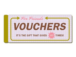 External hard drive:Vouchers for Friends