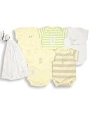 from The Essential One The Essential One - Pack of 5 Lemon Bodysuits/Vests 0-3m ESS8