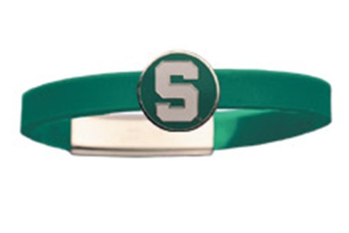Michigan State University Spartans Slider Bracelet
