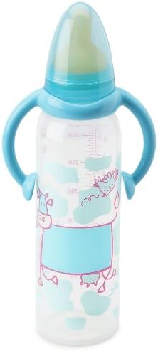 Tigex 313180 Air Control Polypropylene Bottle with Handle Latex Teat 330 ml Cat / Cow