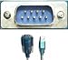 USB���V���A���ʐM�iRS232 9�s���j�ɕϊ��@�ϊ����l�@USB-RS232