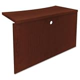 MBR2448MC - Mira Series Wood Veneer Bridge, 48w x 24d x 29h, Medium Cherry