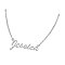 Personalized Sterling Silver Necklace