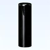 ご印鑑 銀行印 本黒水牛・染無(高級芯持) 18mm エンボスオーストケース付 手彫り仕上げ