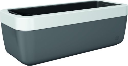 Emsa 506752 myBox Blumenkasten Rahmen 50 cm, wei&szlig;