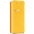 Smeg FAB28RG1 Standk�hlschrank / A++ / 248 L / Gelb / mit integriertem Gefrierteil / Rechtsanschlag