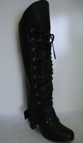 Half Chap/gator Laceup (small reg/tall)