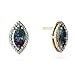 14K Yellow Gold Marquise Created Alexandrite title=