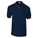 Gildan Men's Short Sleeve Polo Sport Shirt, NAVY, X-Large