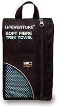 Lifeventure Soft-Fibre Trek Towel Extra Large - BLUE