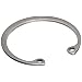 Tapered Section Standard Internal Retaining Ring, Axially Assembled, DIN 1.4122 Stainless Steel, Metric, 24mm Bore Diameter, 1.20mm Thick, Made In US, Pack of 5
