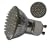 60 LED Strahler GU10 Warm Weiss