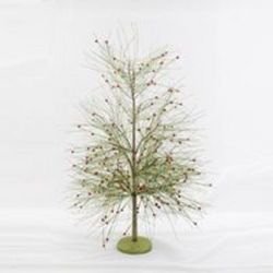 3' Green Tree with Red Berries