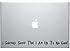 I Solemnly Swear That I Am Up To No Good / Mischief Managed Apple MacBook Pro Vinyl Decal Stickers (Fits 11, 13, 15, 17 inch and Air)