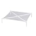 Household Essentials Stackable Flat Clothes Drying Rack, Mesh Surface with PVC Frame