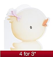 Duck Baby Girl Birthday Card