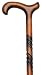 Men Derby Cane Scorched Cherry Hardwood -Affordable Gift for your Loved One! Item #DHAR-07630