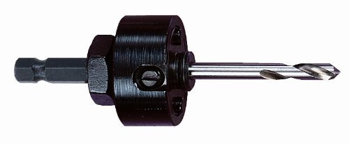 Starrett XA17-38 Locking Hole Saw Arbor with Carbide Tipped Pilot Drill