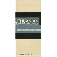 Lithuanian Dictionary and Phrasebook (Hippocrene Dictionary & Phrasebooks)
