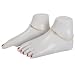 Gift for Women Sterling Silver Ankle Bracelet Pair 8.75 inches