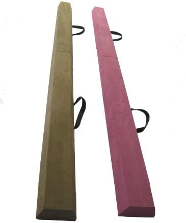 Gymnast Hut 8 Foot Folding Beam-TAN