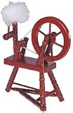 Dollhouse Miniature Mahogany Spinning Wheel