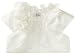 Us Angels Girls 7-16 Satin Bolero Jacket With Fabric Rosettes