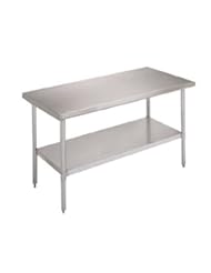 John Boos Economy 30 x 48 Stainless Steel 18 Gauge Work Prep Table