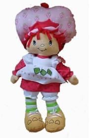 Large Strawberry Shortcake plush 28" Cuddle plush pillow