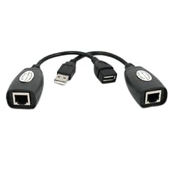 USB over Cat5/5e/6 Extension Cable RJ45 Adapter Set