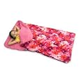 Camoflouge Big Kids Slumber Bag - Pink