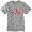 Heather Grey/Red