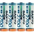 Sanyo Mignon AA 2700mAh NiMH Akku 4er Set