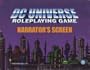DC Universe Roleplaying Game Narrator's Screen (Screen and 80 page book)