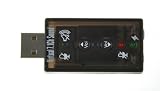 1226 7.1 Channel USB External Sound Card Audio Mic Adapter USB bus-powered mode highly flexible audio interface plug in and play kit compatible with all major operating system 7.1 USB Virtual External Sound Card Audio Mic Adapter - 12 Month Warranty >>> THT Trade