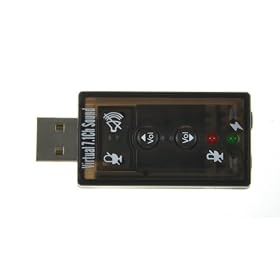 1226 7.1 Channel USB External Sound Card Audio Mic Adapter USB bus-powered mode highly flexible audio interface plug in and play kit compatible with all major operating system 7.1 USB Virtual External Sound Card Audio Mic Adapter - 12 Month Warranty >>> THT Trade