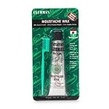 Clubman Moustache Wax with Brush/Comb .5 oz (14 g)