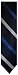 Men's Tommy Hilfiger Necktie Neck Tie Navy Blue & Silver Silk