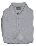 Cotton Pique Long-Sleeve Polo